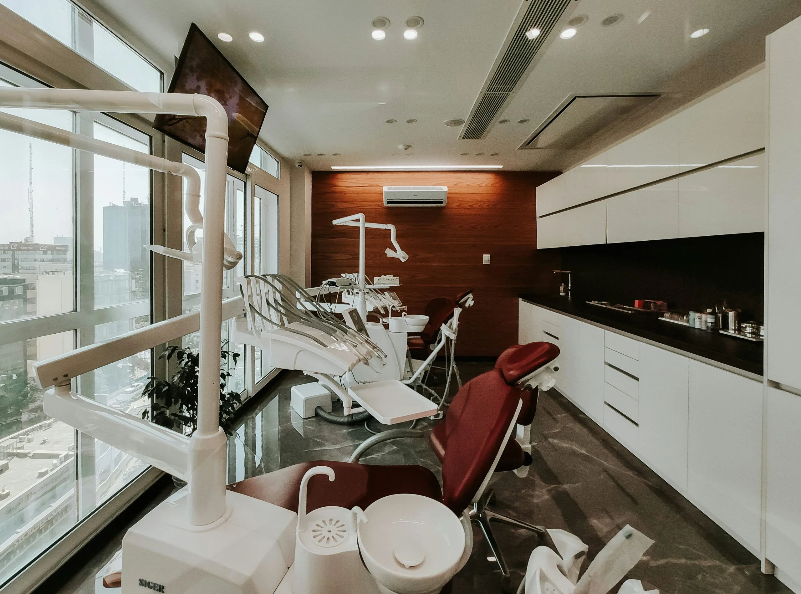 Dental practice treatment environment
