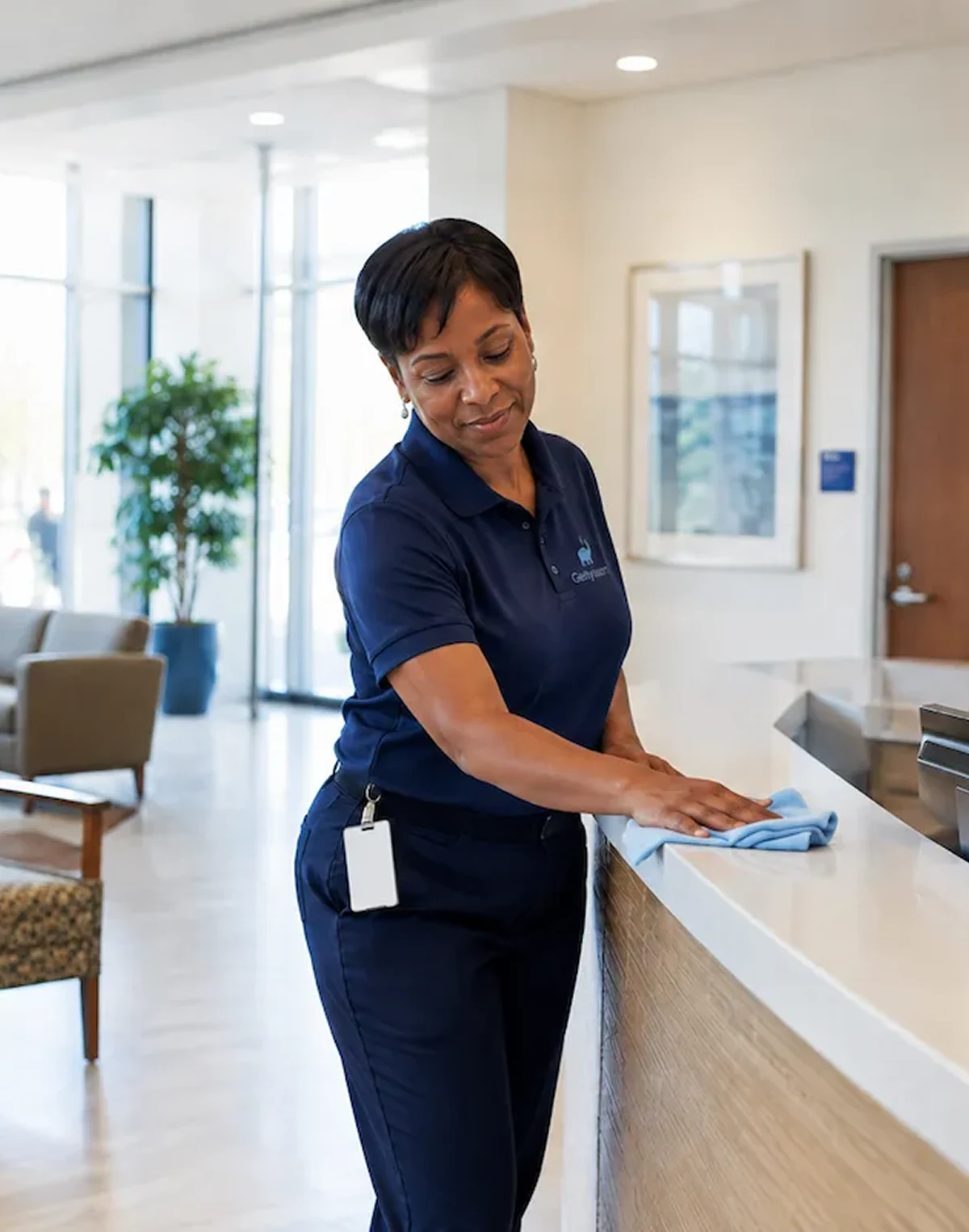 Getty Team healthcare facility cleaning services